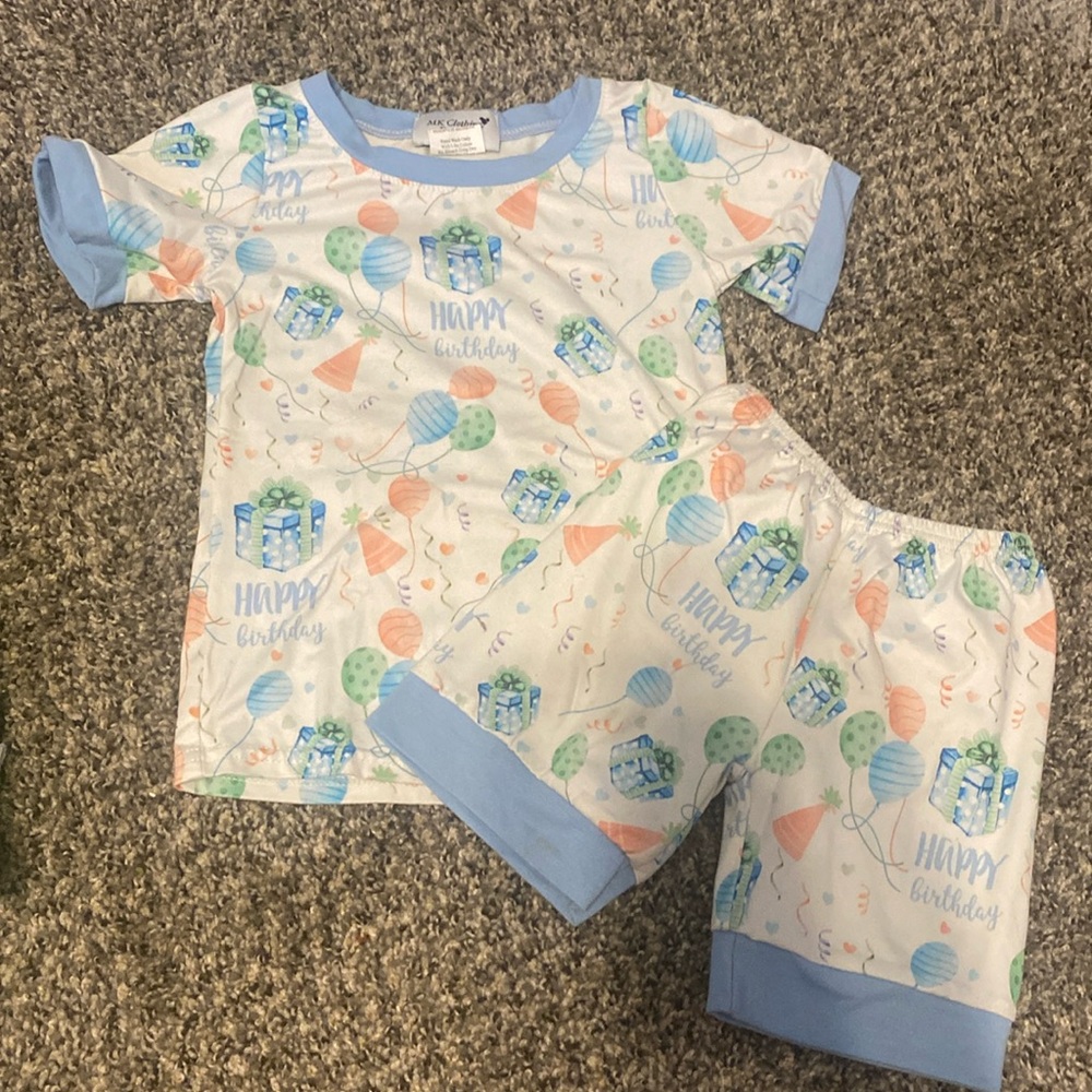 Toddler Happy Birthday Set